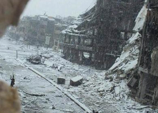 Suriye'ye Kış Geldi! 25