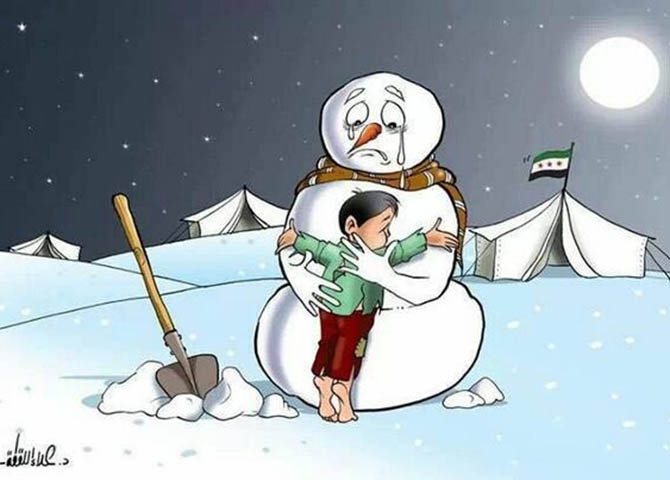 Suriye'ye Kış Geldi! 32