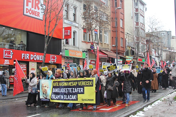 Abdulkadir Molla’nın İdamı Protesto Yürüyüşüyle Kınandı 10