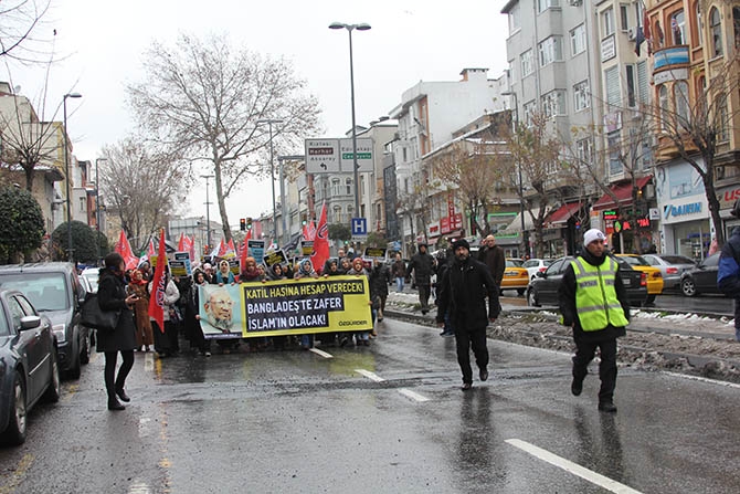 Abdulkadir Molla’nın İdamı Protesto Yürüyüşüyle Kınandı 32