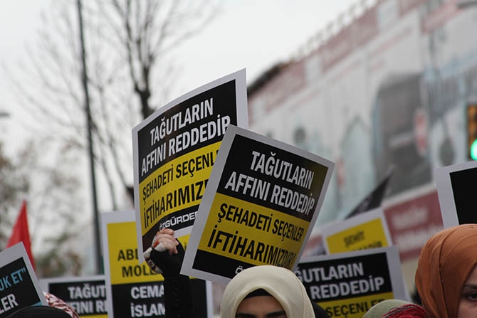 Abdulkadir Molla’nın İdamı Protesto Yürüyüşüyle Kınandı 4