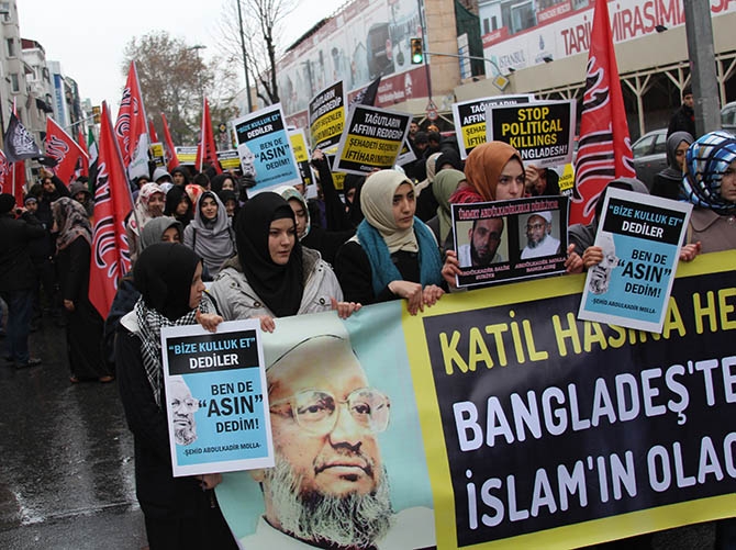 Abdulkadir Molla’nın İdamı Protesto Yürüyüşüyle Kınandı 5