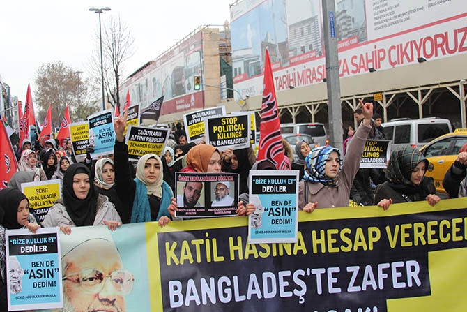 Abdulkadir Molla’nın İdamı Protesto Yürüyüşüyle Kınandı 6