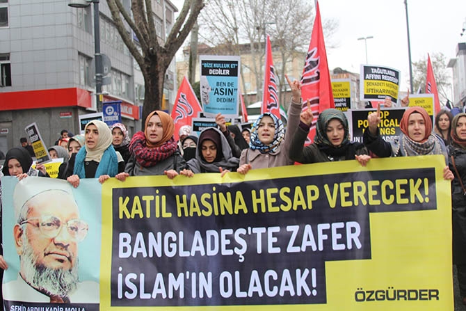 Abdulkadir Molla’nın İdamı Protesto Yürüyüşüyle Kınandı 9