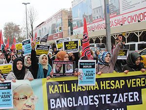 Abdulkadir Molla’nın İdamı Protesto Yürüyüşüyle Kınandı