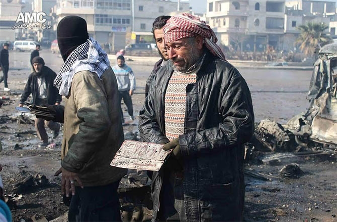 Esed, Varil Bombalarıyla Halep'i Yıktı 2