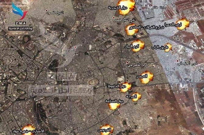 Esed, Varil Bombalarıyla Halep'i Yıktı 5