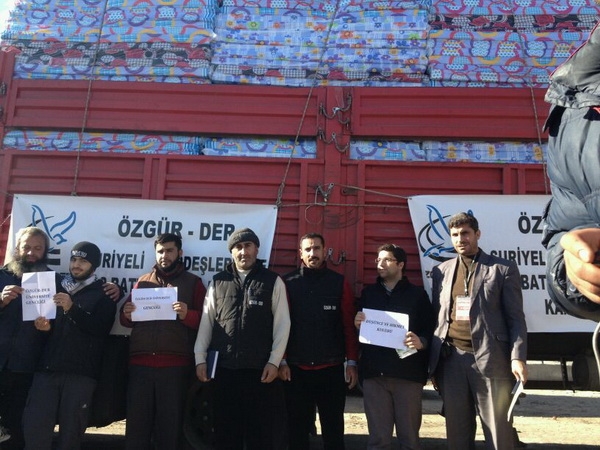 Özgür-Der’den Suriye’ye İki Tır Yardım 24