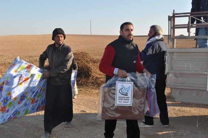 Özgür-Der’den Suriye’ye İki Tır Yardım 7