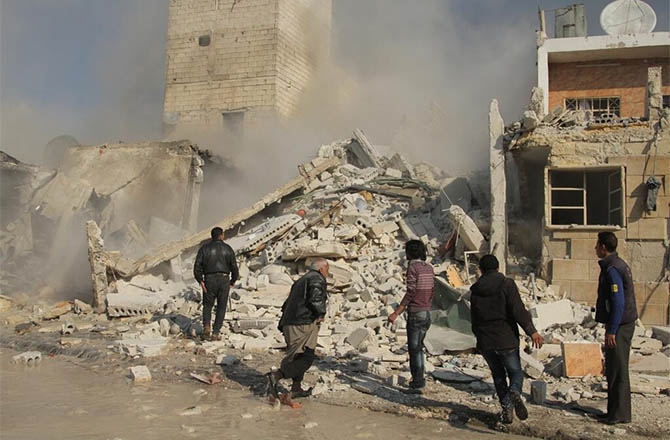 Halep'te Varil Katliamı Devam Ediyor! 2