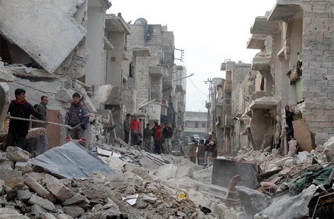 Halep'te Varil Katliamı Devam Ediyor! 5