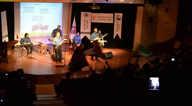 Çanakkale'de Grup Yürüyüş Coşkusu 2