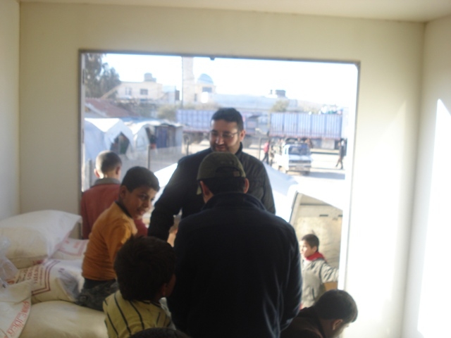 Çorum Özgür-Der Yardım Tırları Suriye’de 8