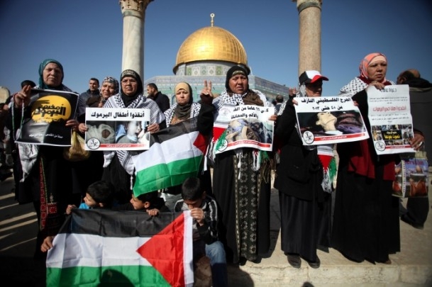 Yermuk Kampı'ndaki insani dram protesto edildi 6