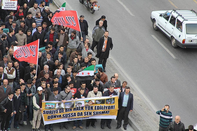 İşkenceci Baas Cuntası Fatih‘te Protesto Edildi 10