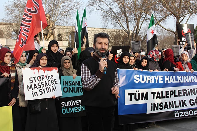 İşkenceci Baas Cuntası Fatih‘te Protesto Edildi 14