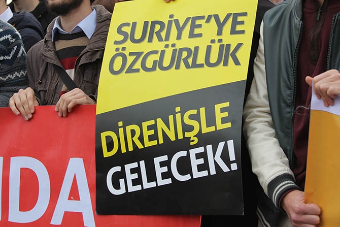 İşkenceci Baas Cuntası Fatih‘te Protesto Edildi 17