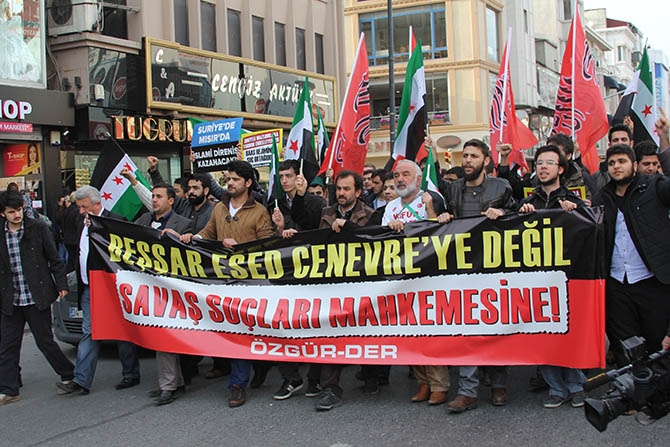 İşkenceci Baas Cuntası Fatih‘te Protesto Edildi 6