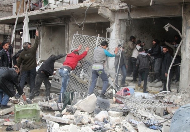 Esed Halep'i Yine bombaladı 9