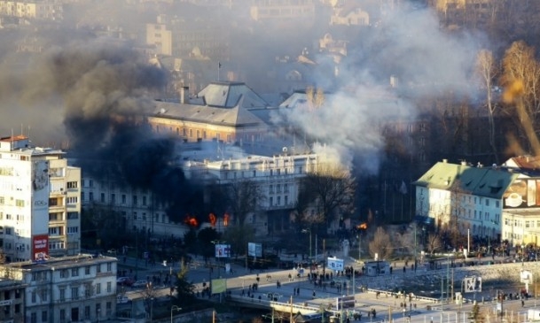 Saray Bosna'da Hükümet Karşıtı Eylemler 14