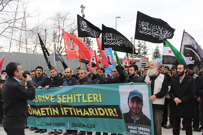 Fatih Camii'nde Suriye Şehitleri İçin Gıyabi Cenaze Namazı 10