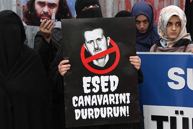 Fatih Camii'nde Suriye Şehitleri İçin Gıyabi Cenaze Namazı 13