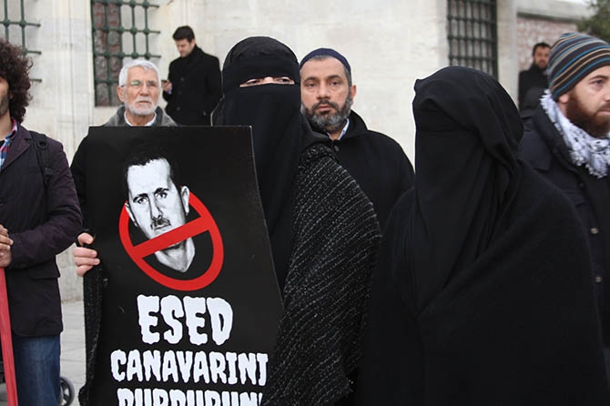 Fatih Camii'nde Suriye Şehitleri İçin Gıyabi Cenaze Namazı 20