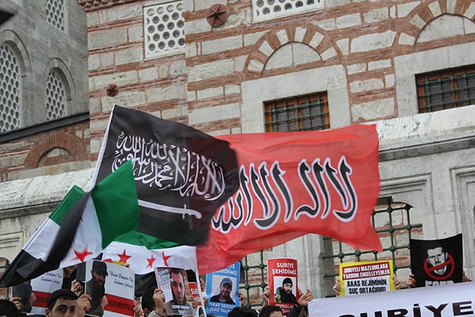 Fatih Camii'nde Suriye Şehitleri İçin Gıyabi Cenaze Namazı 23