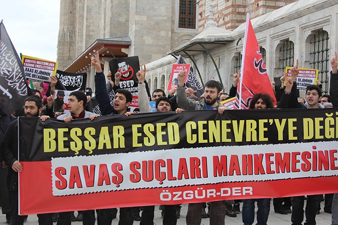 Fatih Camii'nde Suriye Şehitleri İçin Gıyabi Cenaze Namazı 6