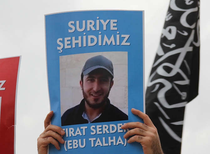 Fatih Camii'nde Suriye Şehitleri İçin Gıyabi Cenaze Namazı 8