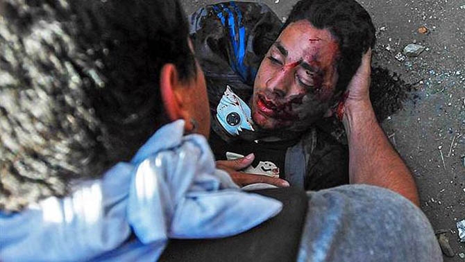 Venezuela'da Hükümet Karşıtı Gösteriler 3