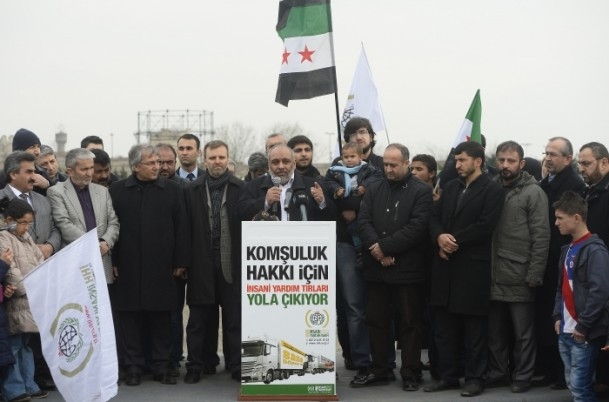 229 Yardım Tırı Suriye Yolunda 6