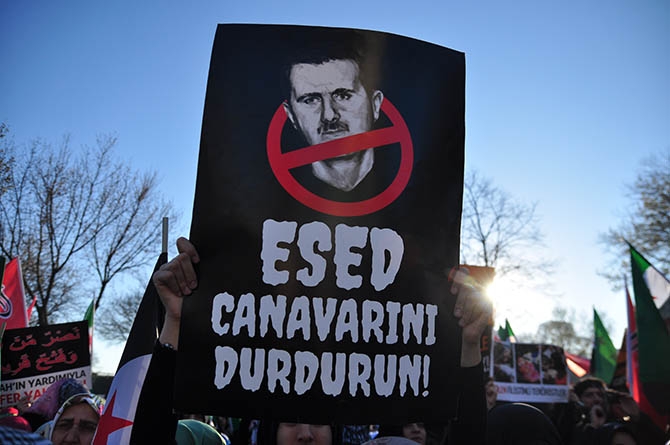 3 Yıldır Direnen Suriye İçin Fatih’te Yürüyüş 10