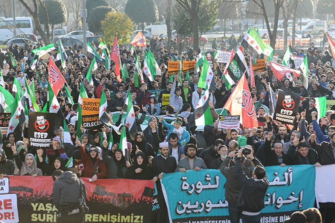 3 Yıldır Direnen Suriye İçin Fatih’te Yürüyüş 39