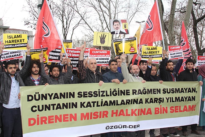 Mısır’daki İdam Kararları Saraçhane’de Protesto Edildi 3