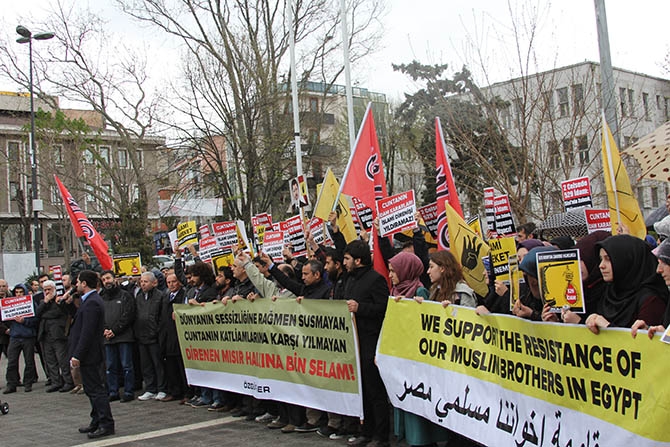 Mısır’daki İdam Kararları Saraçhane’de Protesto Edildi 4