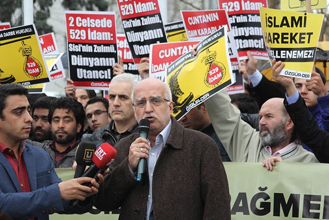 Mısır’daki İdam Kararları Saraçhane’de Protesto Edildi 6