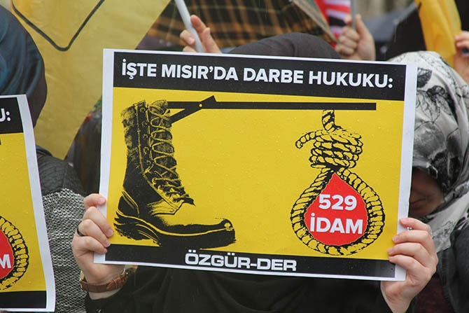 Mısır’daki İdam Kararları Saraçhane’de Protesto Edildi 9