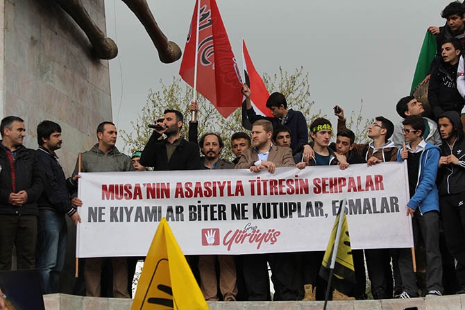 Fatih’te Binler Mısırlı Kardeşlerimiz İçin Yürüdü 24