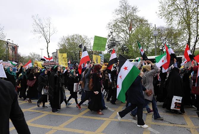 Fatih’te Binler Mısırlı Kardeşlerimiz İçin Yürüdü 26