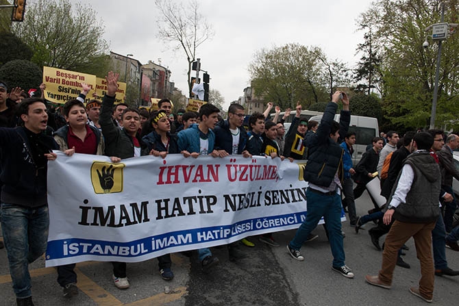 Fatih’te Binler Mısırlı Kardeşlerimiz İçin Yürüdü 29