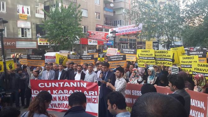 Mısır Cuntasının İdam Kararları Diyarbakır’da Kınandı 7