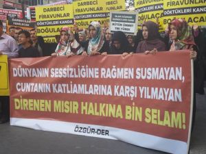 Mısır Cuntasının İdam Kararları Diyarbakır’da Kınandı