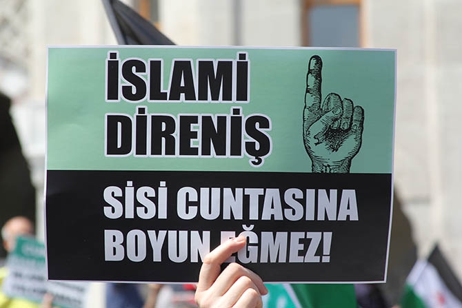 Şehzadebaşı'ndan Beyazıt'a Mısır'a Destek Yürüyüşü 26