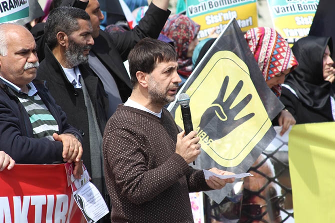 Şehzadebaşı'ndan Beyazıt'a Mısır'a Destek Yürüyüşü 31