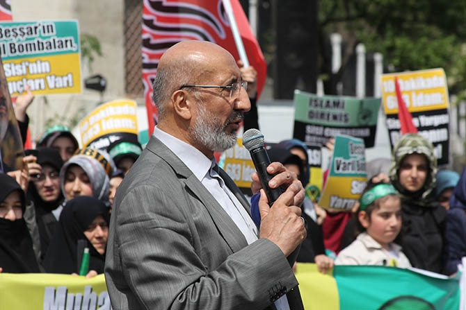 Şehzadebaşı'ndan Beyazıt'a Mısır'a Destek Yürüyüşü 33