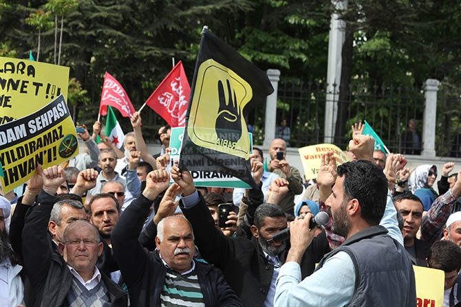 Şehzadebaşı'ndan Beyazıt'a Mısır'a Destek Yürüyüşü 34