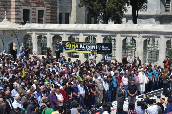 Somalı Madenciler İçin Gıyabi Cenaze Namazı Kılındı 11