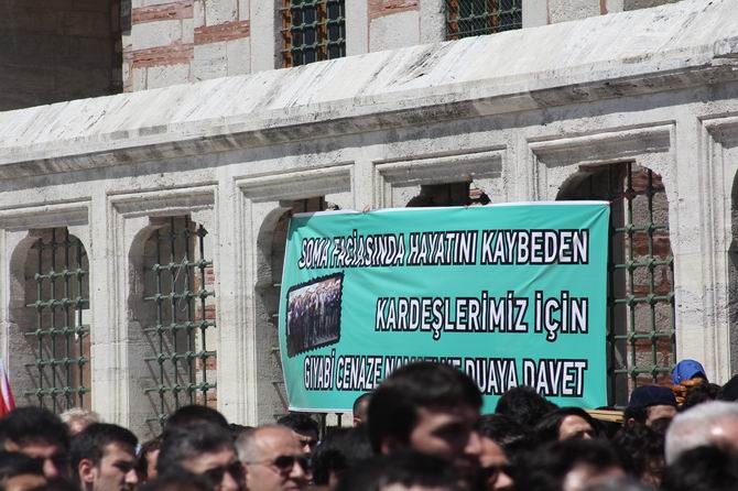 Somalı Madenciler İçin Gıyabi Cenaze Namazı Kılındı 16