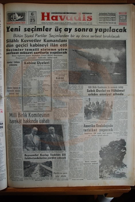 Menderes'i İdama Götüren Darbeci Manşetler 15